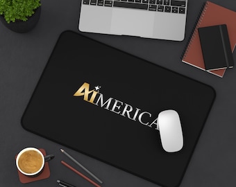 Aimerica™ Brand Desk Mat - Mouse Pad - [Black]
