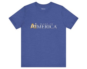 Made in Aimerica™ Brand Retail Fit Unisex Jersey Short Sleeve Tee