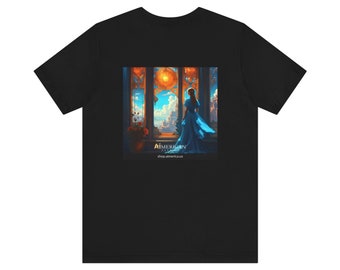 Aimerican Ads™ Brand Retail Fit Unisex Jersey Short Sleeve Tee - The Blue Fairy Princess Edition