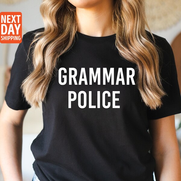 Funny Grammar Shirt Etsy