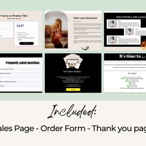 May include: A website landing page for an online course. The page features a black and white image of a woman with a red background. The text "Meet your Instructor" is at the top of the page. The page also includes a section with frequently asked questions, a section with testimonials, and a section with information about the course.