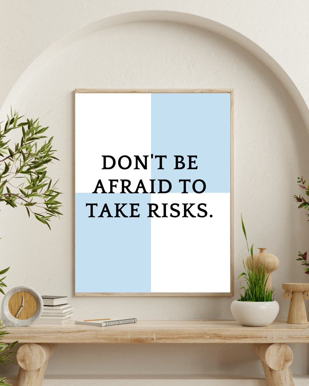 To Take Risks Don't Be Afraid to Take Risk, Motivational Quotes, Quote Wall Art ...