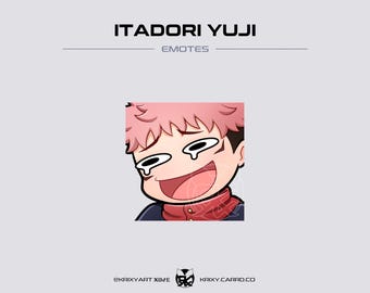 May include: A cartoon illustration of a pink-haired character with a surprised expression, wide eyes, and a big smile. The character is wearing a red and white shirt and has a tear rolling down their cheek.