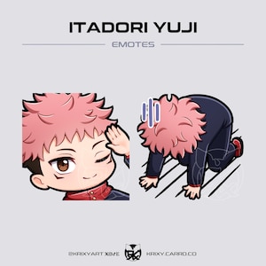 Chibi Anime Sorcerer Emotes [Twitch/Discord/Youtube]
