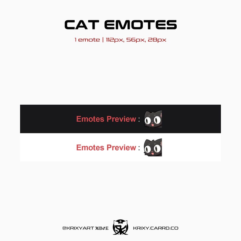 Hyper Emote Black Cat ANIMATED Hyper Emote | Twitch, Discord, Youtube, Tiktok ...