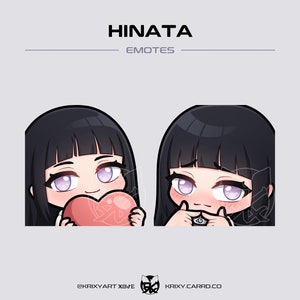 Hinata Emotes | [Twitch/Discord] | Naruto