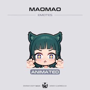 Chibi Anime Apothecary ANIMATED Emote [Twitch/Discord/Youtube]