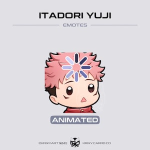 Chibi Anime Sorcerer ANIMATED Emote [Twitch/Discord/Youtube]