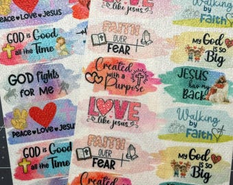 Christian NG O2 tube tape, religious, NJ, Oxygen adhesive, Jesus, God, Faith, Hypafix tape, NICU tubie tape, Eating disorder