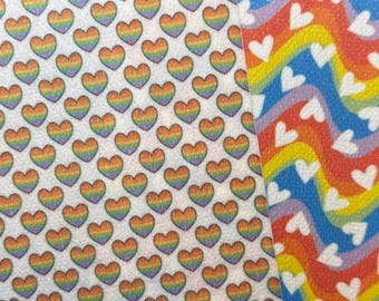 Rainbow Hearts Hypafix Medical Tape: NG Tube, G Tube & Oxygen tubie tape, decorative medical tape, nicu face tape