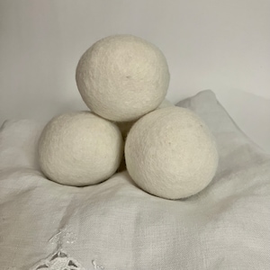 Wool Dryer Balls - 3 pack