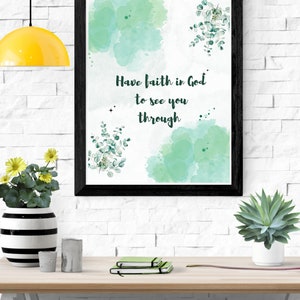 Arte de pared inspirador Tarjeta de felicitación imprimible Citas positivas Mensaje motivacional Arte de buen humor Mensaje inspirador