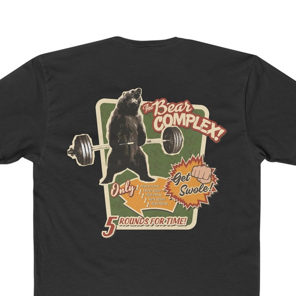 Gym Apparel Bears Etsy