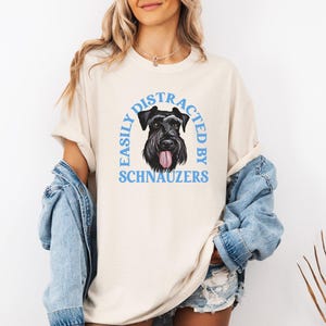 Mini Schnauzer Mom Shirt, Schnauzer Dog Mom Tee, Dog Lover Gift, Women's Schnauzer Shirt, Dog Mama Gift, Ladies Schnauzer Shirt