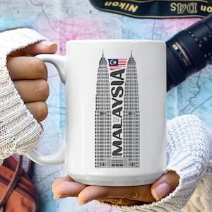Malaysia Travel Coffee Mug - Unique Souvenir for Coffee Lovers