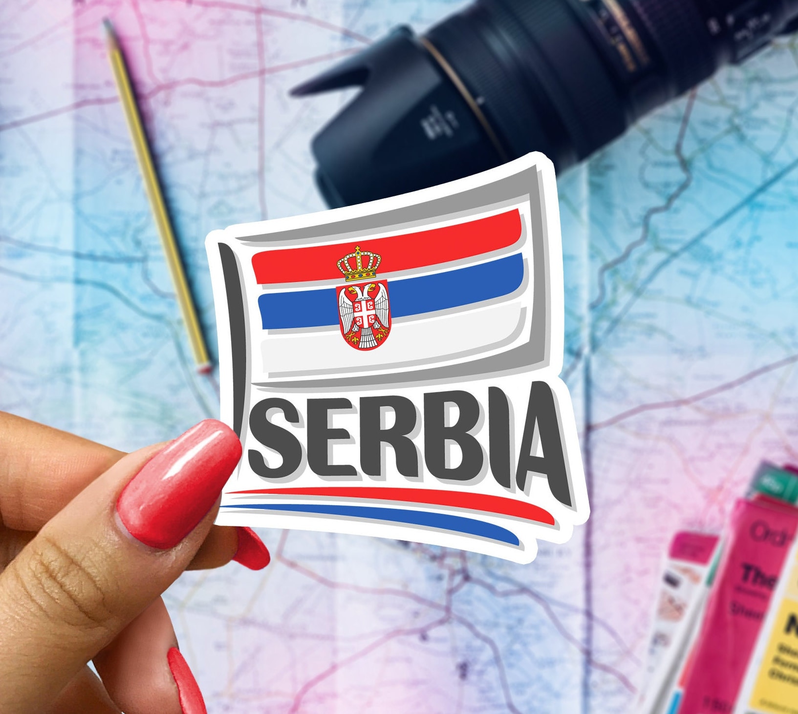 Serbia Stickers picture