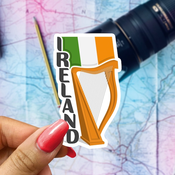 Ireland Scrapbook Stickers Etsy