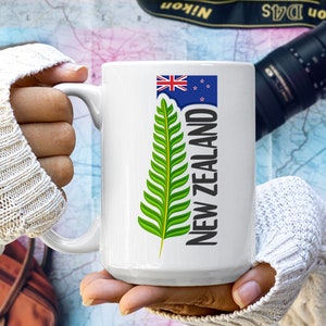 New Zealand-Inspired Travel Coffee Mug - Explore Aotearoa on the Go
