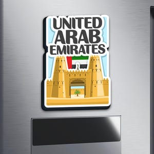 United Arab Emirates Fridge Magnet - Travel Souvenir Gift