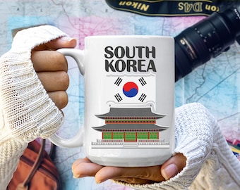 South Korea Travel Mug: Insulated K-Pop Gift