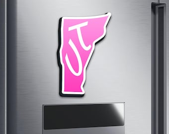 Vermont Wooden Fridge Magnet - Travel Souvenir Gift