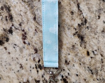 Mini Wristlet, Keychain, Fob Keychain, Lanyard, Mini Lanyard