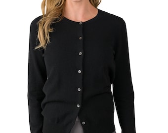 Tahari pure luxe cashmere cardigan cheap