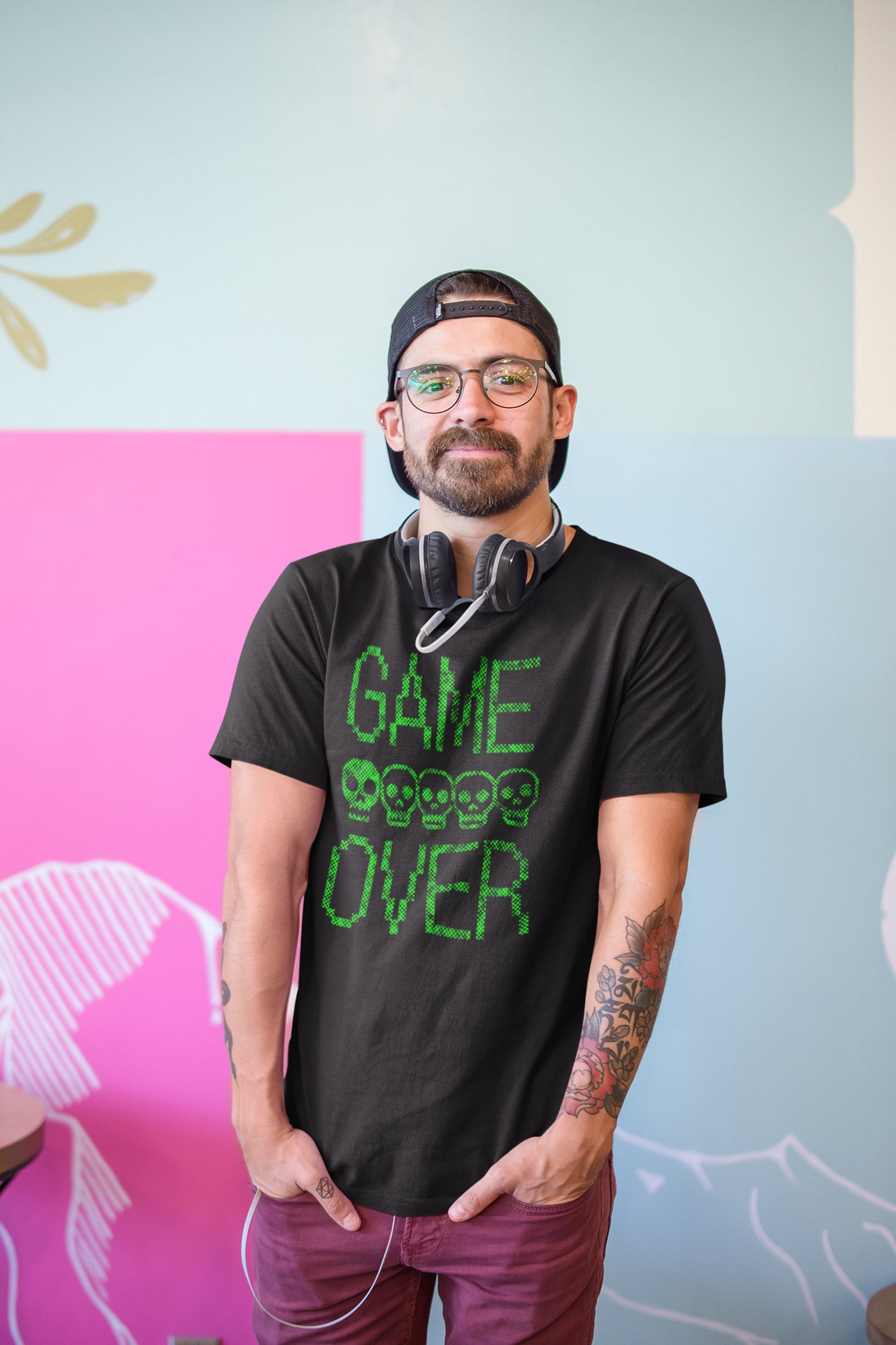 Game Over Shirt Game Shirt Gamer Shirt Shirt for Gamer - Etsy