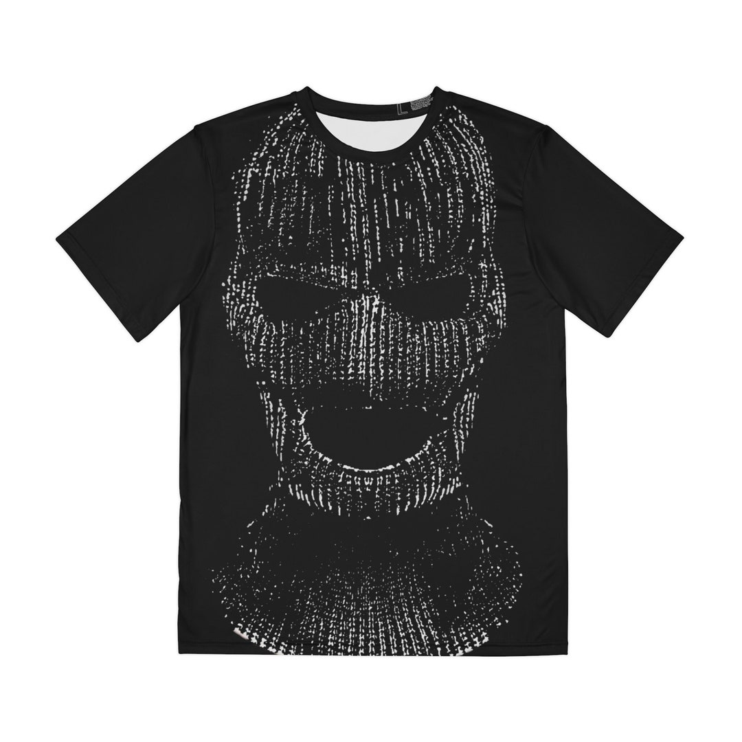 Ski Mask Shirt Gangster Hood Design Etsy