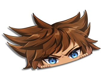 Sora Kingdom Hearts | Sticker | Decal | Kawaii | Keyblade | Anime