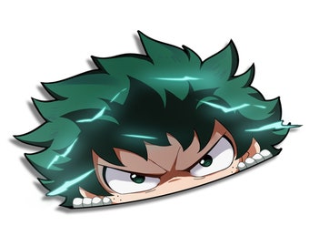 MHA One For All Peeker | Anime | Sticker | Decal | Kawaii | Quirk