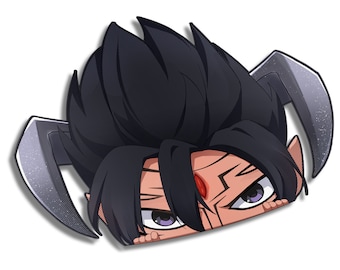 Devil Jin Peeker | Sticker | Anime | Tekken | Chibi | Fighting Games