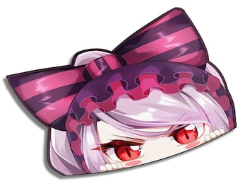 Overlord Vampire Peeker Sticker: Anime Manga Kawaii Decal