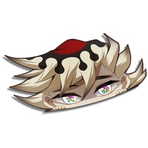 Upper Moon 2 Peeker | Anime | Demon | Sticker | Manga | Kawaii | Cute