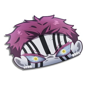 Upper Moon 3 Peeker | Demon | Sticker | Anime | Manga | Kawaii | Cute