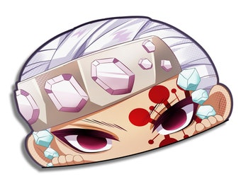 Sound breathing Hashira Peeker | Anime | Sticker | Demon | Slayer | Kawaii | Cute | Manga
