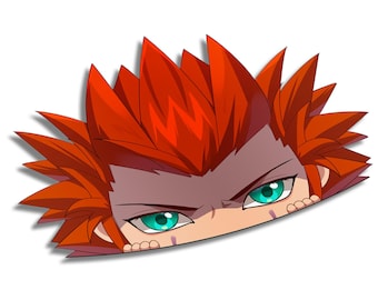 Axel Kingdom Hearts | Sticker | Decal | Kawaii | Keyblade | Anime