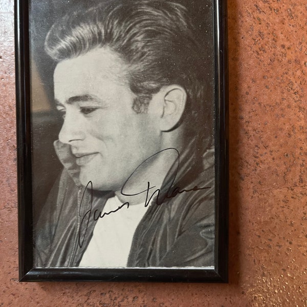 James Dean Autograph Etsy