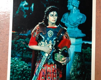 Originalautogramm von Michael Jackson