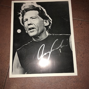 Autógrafo original de Jerry Lee Lewis