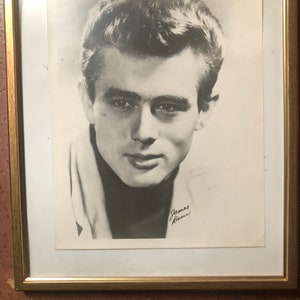 Original autograph from James Dean