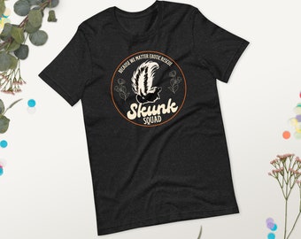 Skunk Squad Unisex t-shirt