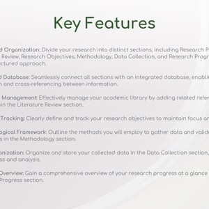 Research Planner, phd planner,  Academic Planner Academic Digital Planner Literature Planner academic notion personalized academic planner