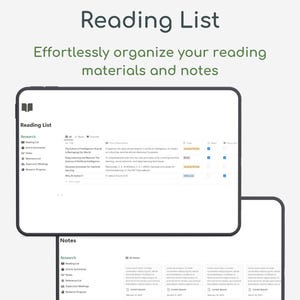 Dissertation planner, thesis planner, Final Year Undergraduate Masters PhD Planner, Notion Template PhD, University Research project guide