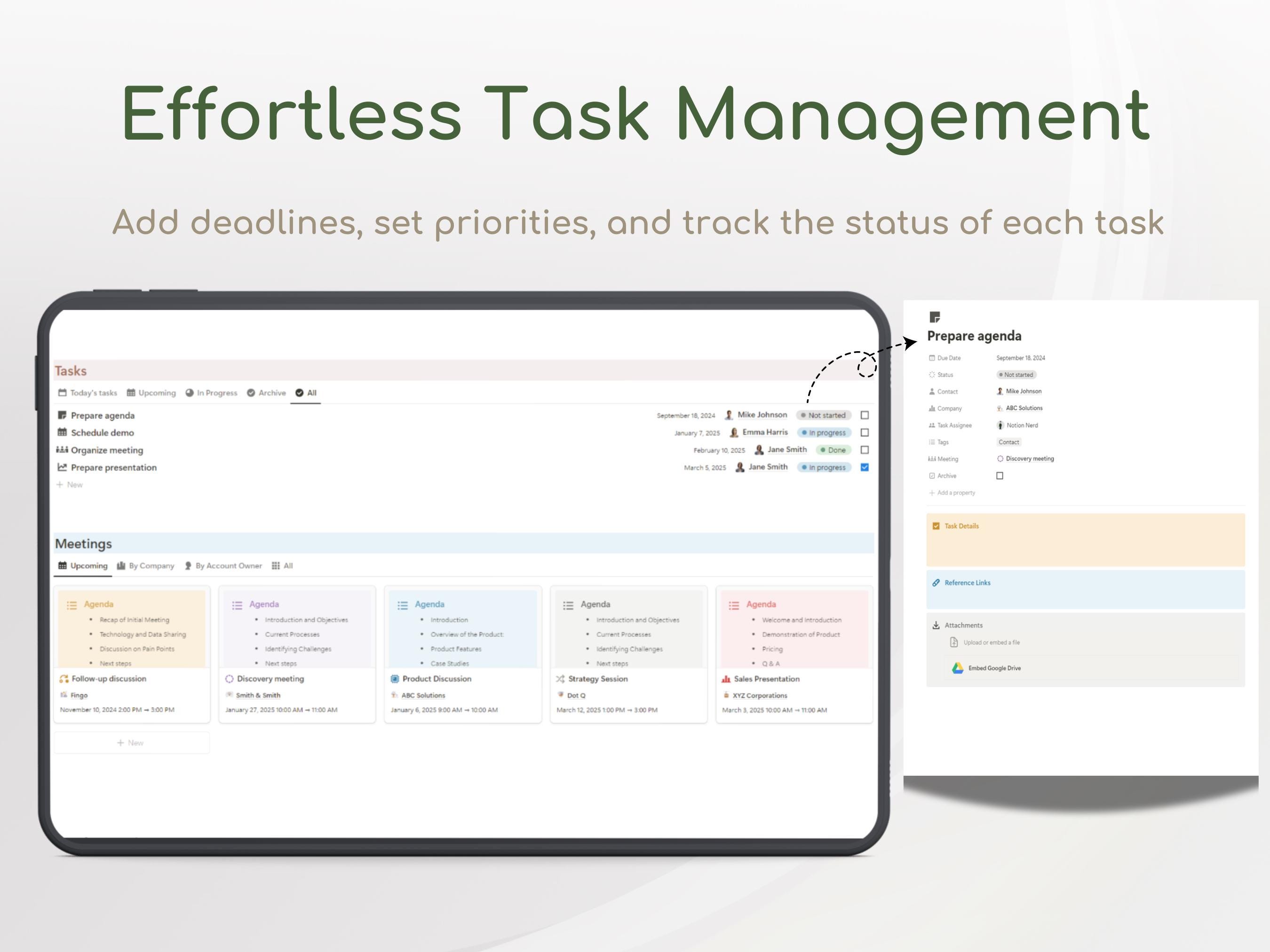 Sales CRM | Client Tracker | CRM Template | Lead Tracker | Sales ...