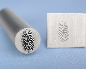 Custom Metal Stamp Leaf Die Custom Logo Stamp Personalized Embosser Custom Stamp New Business Gift Flower Embosser Stamp for Sterling