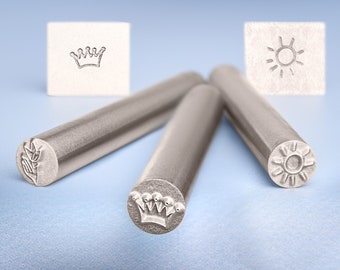 Custom Metal Stamp Personalized Embosser Sterling Stamp Custom Logo Stamp Metal Die Custom Stamp Embosser Custom Made Stamp Small Stamp