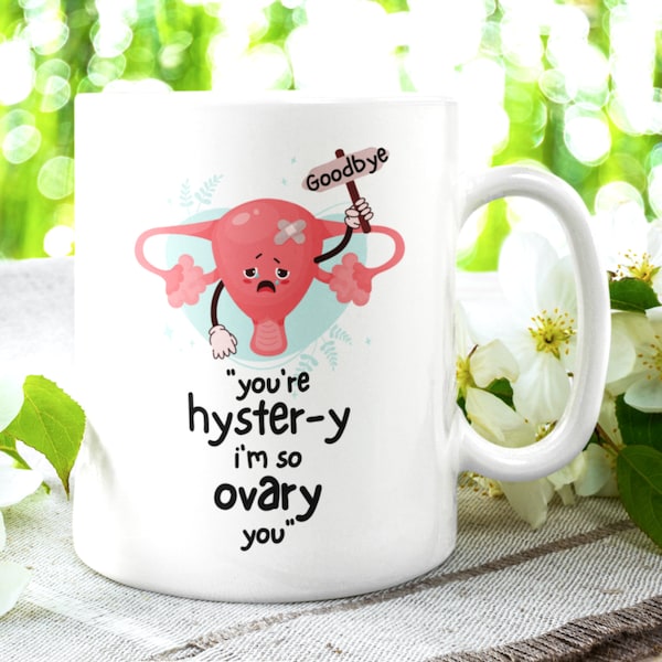 Funny Hysterectomy Gift • Hysterectomy Mug • Hysterectomy recovery • Hysterektomie Tasse • Funny Friend Gift • Get Well • Health Issue Gift