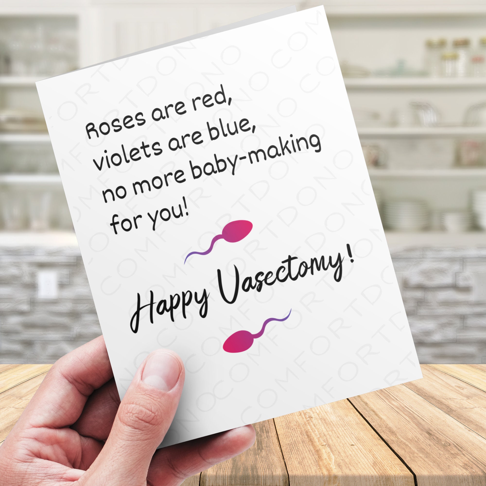 Vasectomy Card Greeting Card Printable Card Digital Download Card for ...