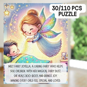 Puzzle z wróżką Joyellą: prezent na powrót do zdrowia dla dzieci
